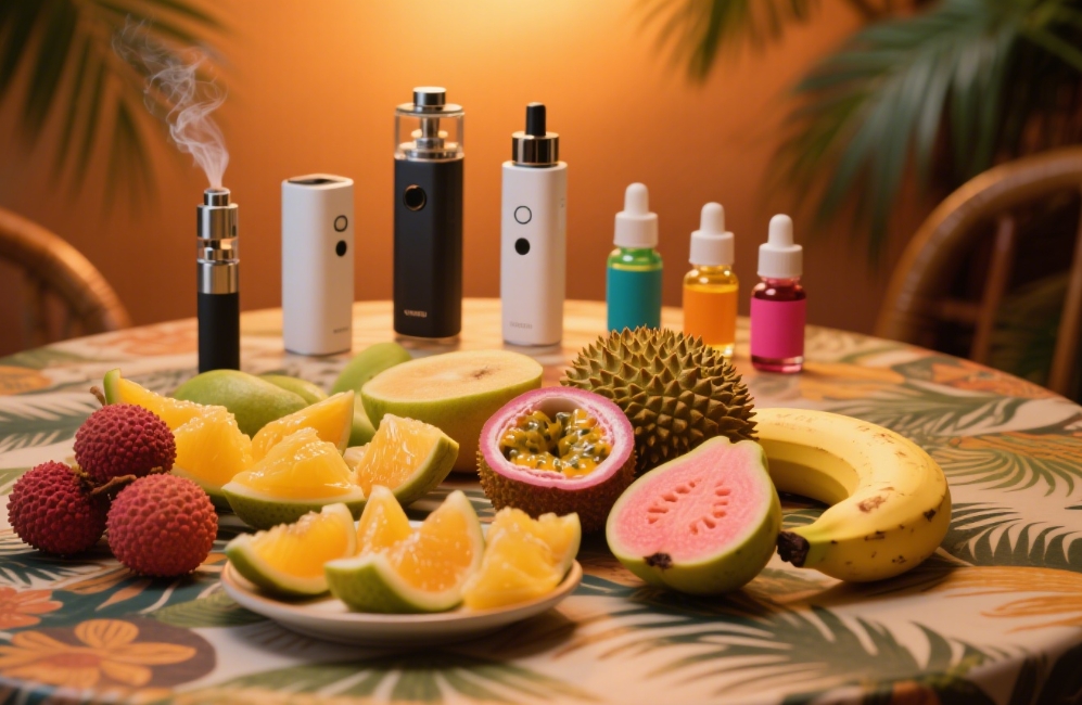 Eksotisko Augļu Aromāti Elektroniskajās Cigarešu Garšās: Jaunas Maņas un Potenciāls