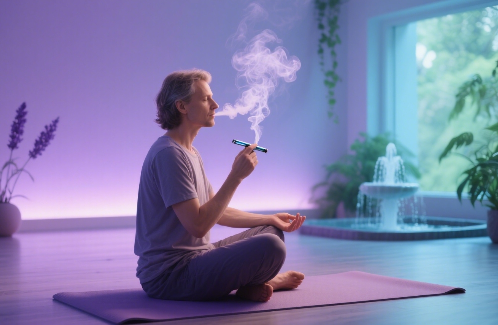 Elektronisko cigarešu maņu palīglīdzekļa loma jogas meditācijas praksē