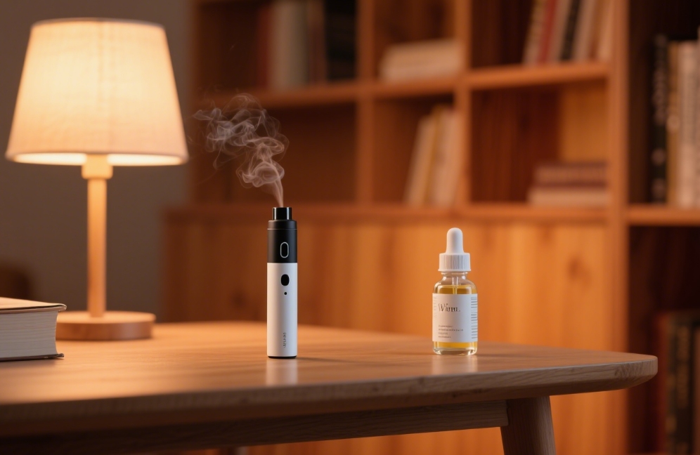 Klusas un bezsmaržas e-cigaretes ierīces mājīgai lasītavai