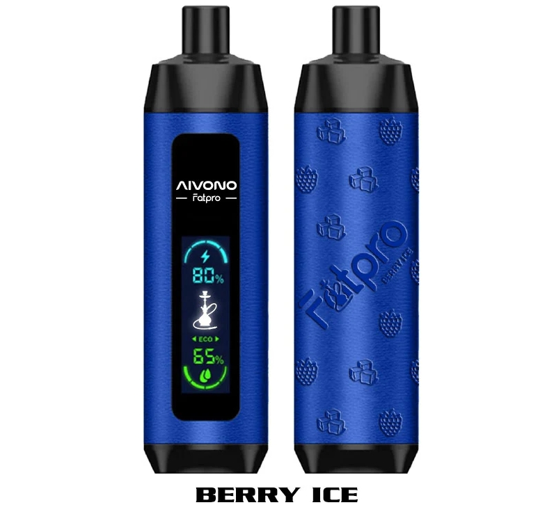 Aivono Fatpro 22000 Puffs Vape - ogu ledus: Jauna enerģija Latvijas vape tirgū 2025