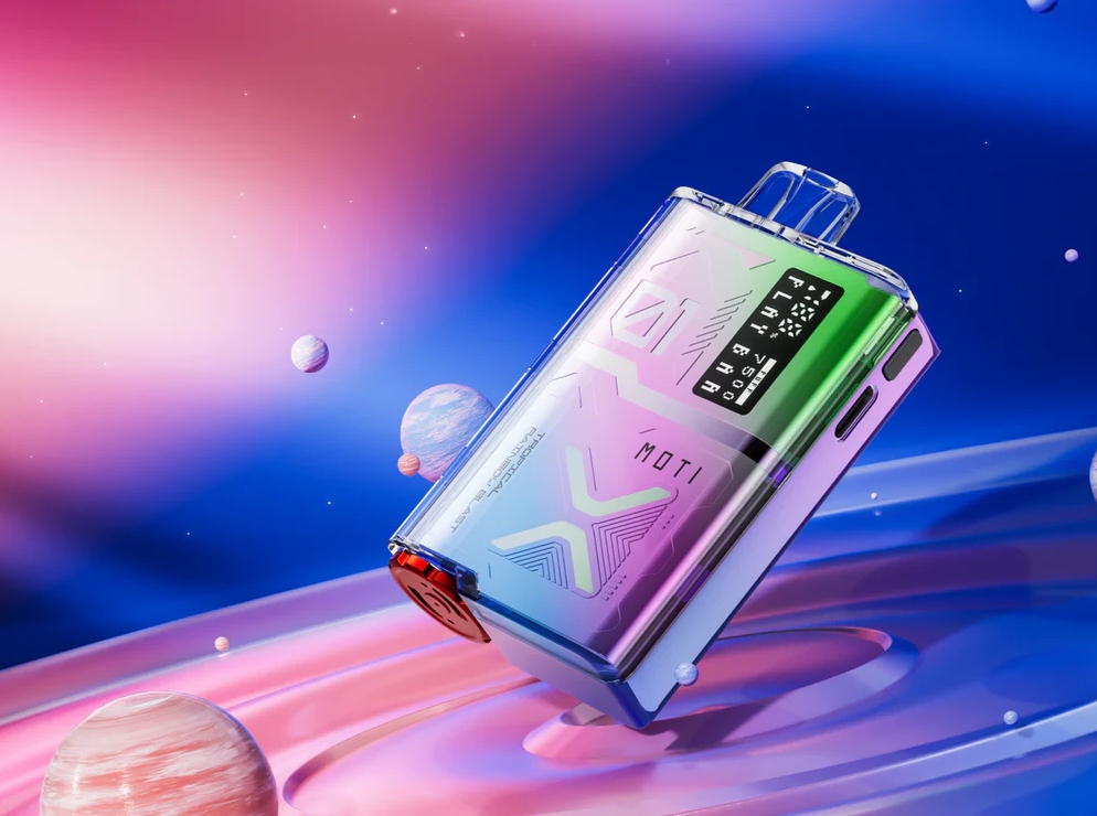 MOTI Play Bar 7500 Puffs: Krāšņais Tropu Varavīksnes Sprādziens Jūsu Iepažīšanās